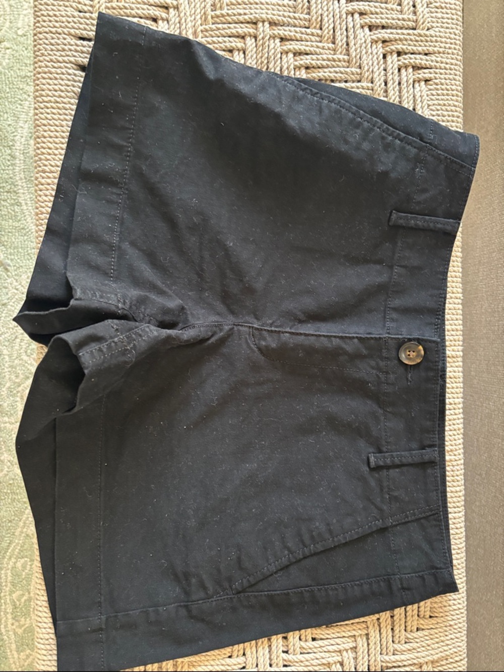 LOFT Black High Waist Womens Shorts